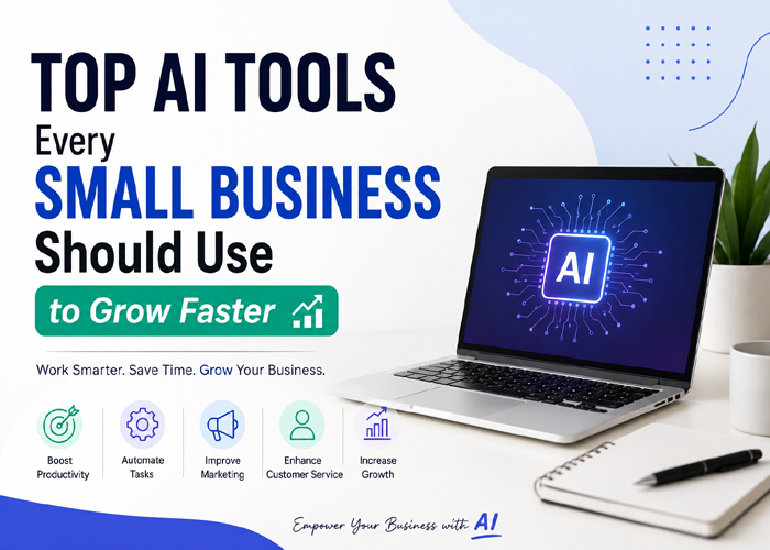 Top AI Tools Every Small Business Should Use to Grow Faster