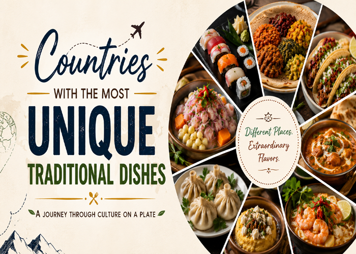 Countries With the Most Unique Traditional Dishes